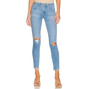 Paige 'Verdugo' Blue Cotton Ankle Denim Jean Size 24